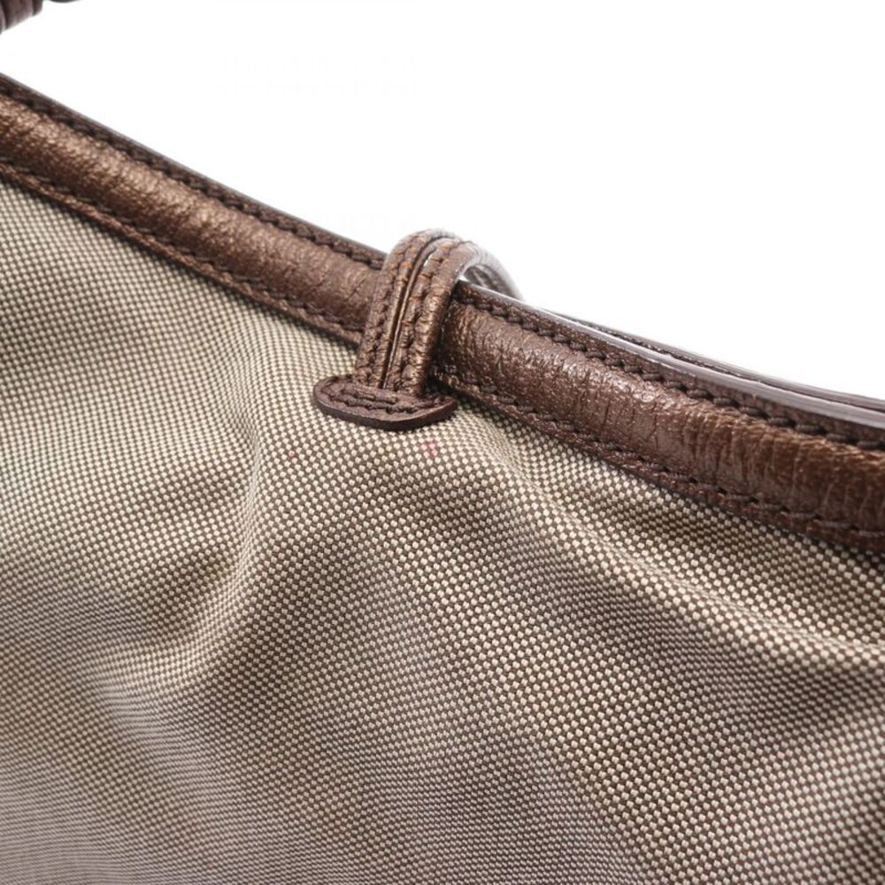 CELINE Carriage Canvas Leather Tote Bag - Picture 8 of 10